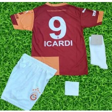 Candy Cup Ga.l.a.t.a.s.aray Yeni  Sezon Futbol Çocuk Forması 4 Lü Set 9 Numara
