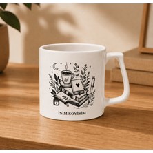 May Kupam Isimli Lüks Beyaz Kupa Bardak