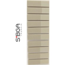 Şeffaf Bej Rengi Postit Post-It Post It. Kitap Ayracı Ayraç Postit Sticker Not Kağıdı 200 Yaprak