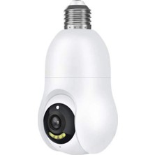 Tastech Al Smart Wifi Bulb Security Camera Ampul Kamera Full Hd Ios Android Uyumlu App Destekli