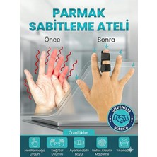 Ankaflex Tüm Parmaklar Için Parmak Ateli Orta, Işaret, Yüzük ve Serçe Parmaklar Için Kırık Burkulma Aparat