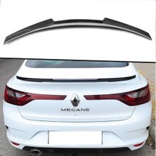 X Power Tuning Renault Megane 4 Sedan Plastik Parlak Siyah Boyalı M4 Spoiler