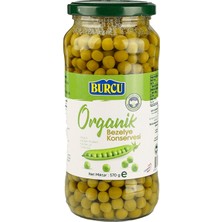 Burcu Organik Bezelye Konservesi 570 G (6'li Paket)