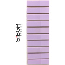 Şeffaf Eflatun Renkli Postit Post-It Post It. Kitap Ayracı Ayraç Postit Sticker 200 Yaprak