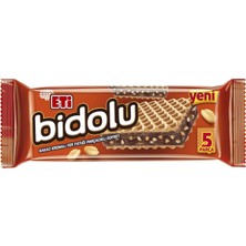Eti Bidolu Kakao Kremalı Yer Fıstığı Parçacıklı Gofret 81 G (6'li Paket)