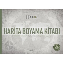 Blueb Harita Boyama Kitabı 20 Tematik Dünya Haritası