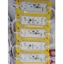 Zm 12V 2.4W Amber 2 Sıra Geniş Kasa Modül LED ( 10 Adet )