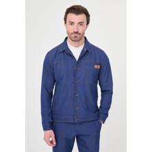 MCR Düz Slim Fit Gömlek Yaka Fermuarlı Erkek Mont Pantolon