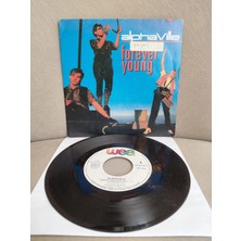 Plakperest Alphaville  –  Forever Young - 1985  Fransa Basım 45’lik  Plak-2.el