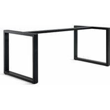 Metalica Dikdörtgen Demonte Metal Masa Ayağı 180X70 cm