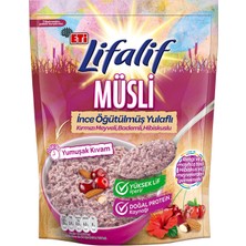 Eti Lifalif Ince Öğütülmüş Müsli Hibiskuslu 250 G (4'li Paket)