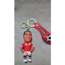 Los Ronaldo Silikon Anahtalık