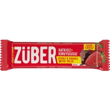 Züber Çilekli Çikolatalı Meyve Bar 40 G (5'li Paket)