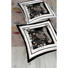 Rem Home Modern Sanat Tasarımlı Dijital Baskılı Yer Minderi