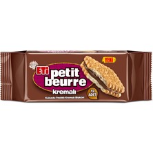Eti Petit Beurre Kakao Kremalı 270 G (5'li Paket)