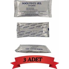 Fresh 3 Adet –soğutucu Jel Tekrar Kullanılabilir 250 ml Poşet | Buz Aküsü | Soğuk Zincir