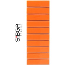 Şeffaf Turuncu Renkli Postit Post-It Post It. Kitap Ayracı Ayraç Postit Sticker Not Kağıdı 200 Yaprak