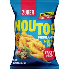 Züber Noutos Ege Baharatlı Nohut Cipsi 75 G (6'li Paket)