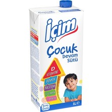 İçim Içim Çocuk Devam Sütü 1 L (4'li Paket)