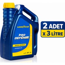 Kırmızı Organik Antifriz -56°c 3 Lt - Goodyear (2 Adet)
