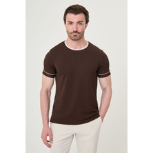 MCR Düz Slim Fit Bisiklet Yaka Kısa Kol Erkek T-Shirt
