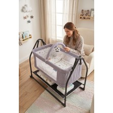 Bebeciden 50X90 Eko Oyuncaklı Sepet Beşik: Hem Ekonomik Hem Sapasağlam! (Vizon)