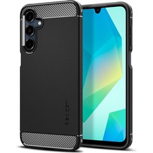 Samsung Galaxy A16 ile Uyumlu Kılıf Rugged Armor Matte Black - ACS08891