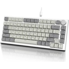 Shark K85 Mekanik Klavye – 75% Kompakt Tasarım, Manyetik Anahtarlar, Ayarlanabilir Tepki Süresi,