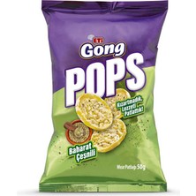 Eti Gong Pops Baharatlı 50 G (6'li Paket)