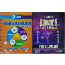 Eser Bes Yayınları 7. Sınıf Fen Bilimleri Ulti Soru Bankası+Mozaik  Fen Bilimleri  Defter Kitap