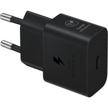 Hızlı Şarj Cihazı, Usb-C, 25 W Veri Kablosuz, Siyah