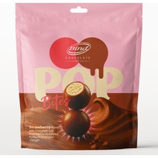 Bind Patlayan Şekerli Çilek Aromalı Pirinç Patlaklı Draje 150 G (4'li Paket)