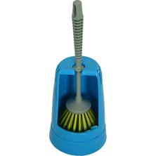 Blueb Plastik Muhafazalı Wc Tuvalet Klozet Fırça Takımı Karışık Renk ZP-136