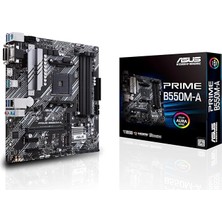 Prime B550M-A Amd B550 Soket Am4 Ddr4 4600(OC) Mhz Matx Gaming (Oyuncu) Anakart