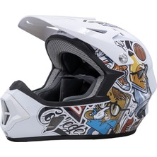 Raptor Gravity Fullface M 57-58CM Toxic Mind Bisiklet Kaskı