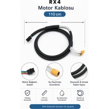 Bisiklet Dünyam Onvo Rx4 Motor Kablosu 110CM