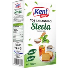 Kent Boringer Stevia Toz Tatlandırıcı 500 G (2'li Paket)