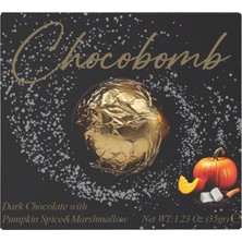 Bind Chocobomb Pumpkin Marshmallowlu Bitter 35 G (5'li Paket)