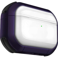 Airpods Pro 2. Nesil Için Armor Serisi Darbelere Karşı Ultra Güçlü Koruma Fiber Karbon Arka Ta