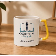 May Kupam Öğretim Görevlisi Tasarımlı Isimli Sarı Kupa Bardak