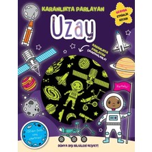 Blueb Karanlıkta Parlayan Kitaplar - Uzay (Parlayan Çıkartmalar)