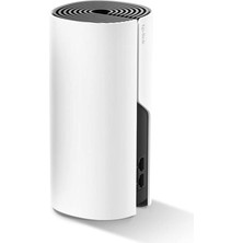 Deco M4 1-Pack, AC1200 Mbps, Dual-Band, Gigabit Portları, 100 Cihaza Kadar Bağlanılabilirlik, Mob