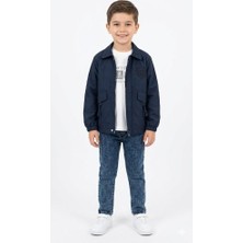 Ay Kids Erkek Çocuk 3’lü Kombin Takım Mevsimlik Ceket Tişört Jean PANTOLON-35131-