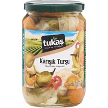 Tukaş Karışık Turşu 680 G (4'li Paket)