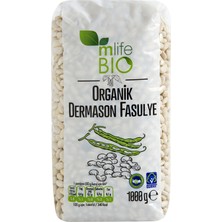 M Life Bio Organik Dermason Fasulye 1 kg (2'li Paket)