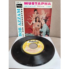 Plakperest Bob Azzam Et Son Orchestre  –  Mustapha - 1960 Fransa  Basım Ep Plak-2.el