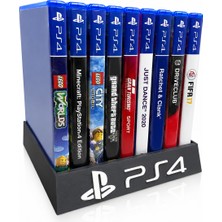 Yapı3D 🎮✨ Oyun Diski Düzenleyici Standı 10 Disk Kapasiteli – Masaüstü Oyun Disk Organizeri – Düzenleyici