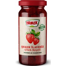 Tamek Stevialı Şeker Ilavesiz Çilek Reçeli 290 G (6'li Paket)