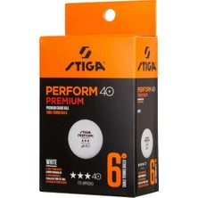 Stiga Perform Premıum 6 Lı Maç Topu Ittf 40+