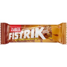 Züber Fıstrık Yer Fıstıklı Kuruyemiş Bar 30 G (6'li Paket)